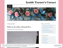 Tablet Screenshot of insideturnerscorner.wordpress.com