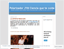 Tablet Screenshot of polarizadorjym.wordpress.com