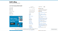 Desktop Screenshot of don27.wordpress.com