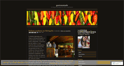 Desktop Screenshot of gastronomade.wordpress.com