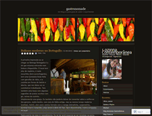 Tablet Screenshot of gastronomade.wordpress.com
