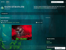 Tablet Screenshot of djilias.wordpress.com