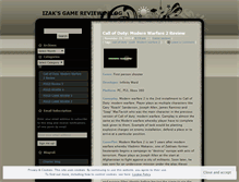 Tablet Screenshot of izaks.wordpress.com