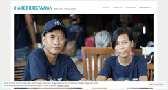 Desktop Screenshot of kristawan.wordpress.com