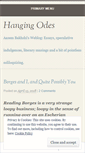 Mobile Screenshot of hangingodes.wordpress.com