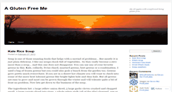 Desktop Screenshot of aglutenfreeme.wordpress.com