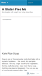Mobile Screenshot of aglutenfreeme.wordpress.com