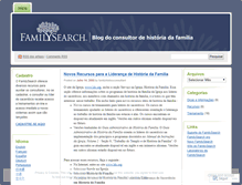 Tablet Screenshot of familyhistoryconsultantpo.wordpress.com