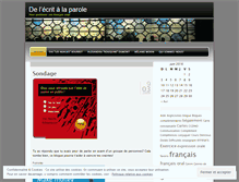 Tablet Screenshot of francaisgrammaire.wordpress.com