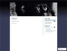 Tablet Screenshot of afrocat.wordpress.com