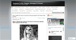 Desktop Screenshot of detenganlavacuna.wordpress.com