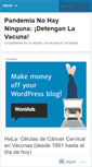 Mobile Screenshot of detenganlavacuna.wordpress.com