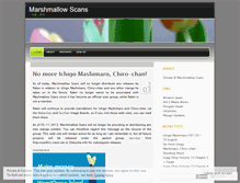 Tablet Screenshot of ichimarshmallow.wordpress.com