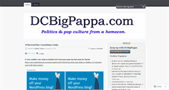 Desktop Screenshot of dcbigpappa.wordpress.com