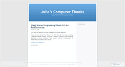 Desktop Screenshot of joliesimonds.wordpress.com
