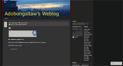 Desktop Screenshot of adobongsitaw.wordpress.com