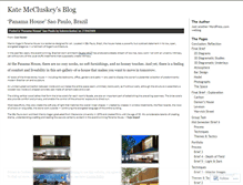 Tablet Screenshot of katemccluskey.wordpress.com