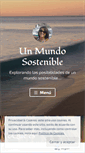 Mobile Screenshot of mundosostenible.wordpress.com