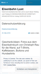 Mobile Screenshot of eisenbahnlust.wordpress.com