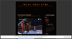 Desktop Screenshot of muaythaitube.wordpress.com