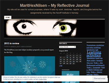 Tablet Screenshot of marithexnilsen.wordpress.com