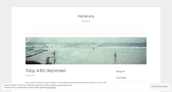 Desktop Screenshot of hamarana.wordpress.com