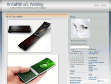 Tablet Screenshot of anitahilma.wordpress.com