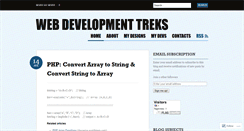 Desktop Screenshot of devtreks.wordpress.com