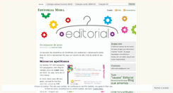 Desktop Screenshot of editorialmoda.wordpress.com