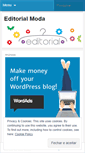 Mobile Screenshot of editorialmoda.wordpress.com