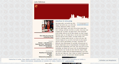 Desktop Screenshot of ladydelicious.wordpress.com