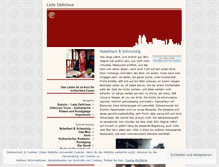 Tablet Screenshot of ladydelicious.wordpress.com