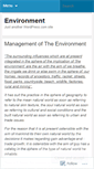 Mobile Screenshot of environmentsolution.wordpress.com