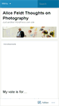 Mobile Screenshot of alicectphoto.wordpress.com
