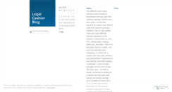 Desktop Screenshot of legalcashier.wordpress.com