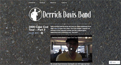 Desktop Screenshot of derrickdavisband.wordpress.com