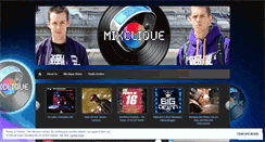 Desktop Screenshot of mixclique.wordpress.com