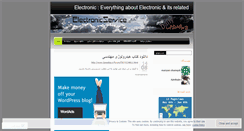 Desktop Screenshot of electronicservice.wordpress.com