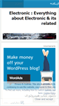 Mobile Screenshot of electronicservice.wordpress.com