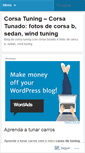 Mobile Screenshot of corsatuning.wordpress.com