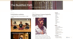 Desktop Screenshot of buddhistpath.wordpress.com