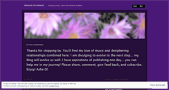 Desktop Screenshot of divulgetoevolve.wordpress.com