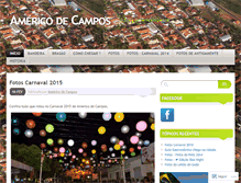 Tablet Screenshot of americodecampos.wordpress.com