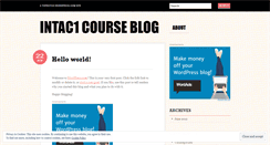 Desktop Screenshot of intac1112segovia.wordpress.com