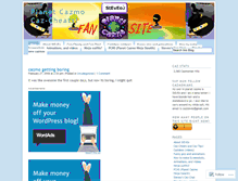 Tablet Screenshot of cazmocrib.wordpress.com