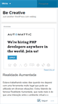 Mobile Screenshot of becreative18.wordpress.com