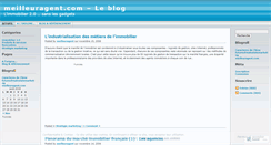 Desktop Screenshot of meilleuragent.wordpress.com
