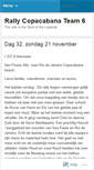 Mobile Screenshot of copacabanateam6.wordpress.com
