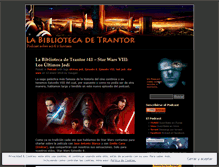 Tablet Screenshot of labibliotecadetrantor.wordpress.com