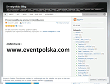 Tablet Screenshot of eventpolska.wordpress.com